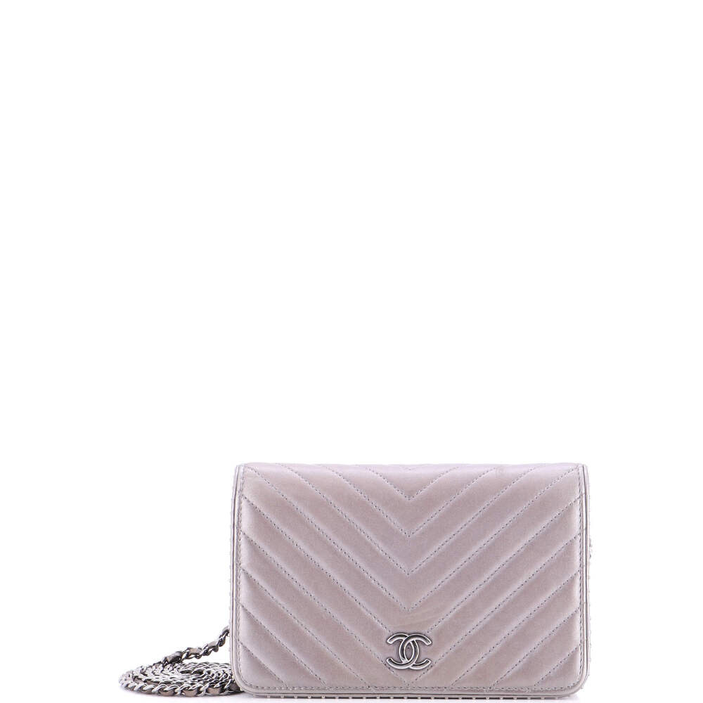 Chanel Wallet On Chain Chevron Lambskin #226363C25B